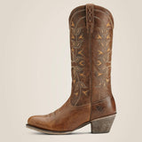 Ariat desert holly almond toe western boot for ladies