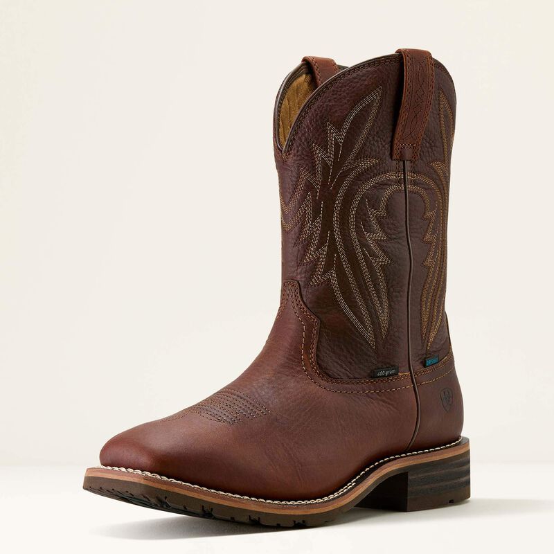 Ariat Hybrid Rancher Waterproof Insulated Wide Square Toe Western Boot