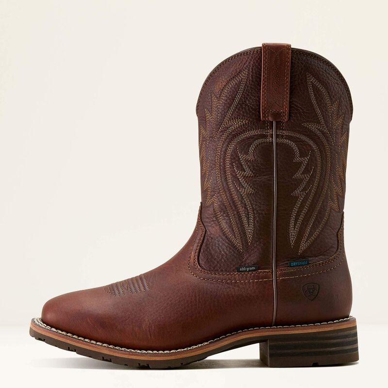 Ariat Hybrid Rancher Waterproof Insulated Wide Square Toe Western Boot