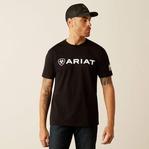 Ariat shield flag T- shirt pour hommes