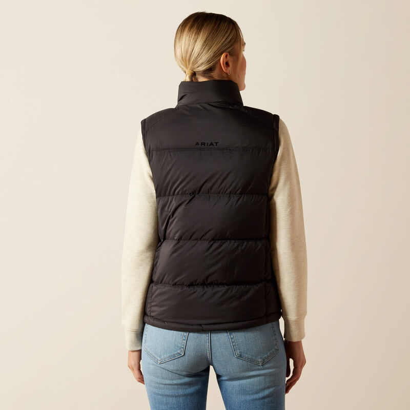 Ariat ultra puff down vest for ladies