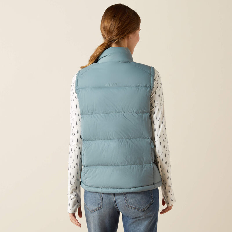 Ariat ultra puff down vest for ladies