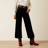 Ariat ultra high rise countryside wide leg jean for ladies