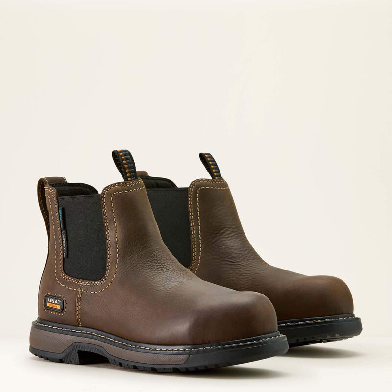 Ariat riveter chelsea waterproof composite toe waterproof boots ladies