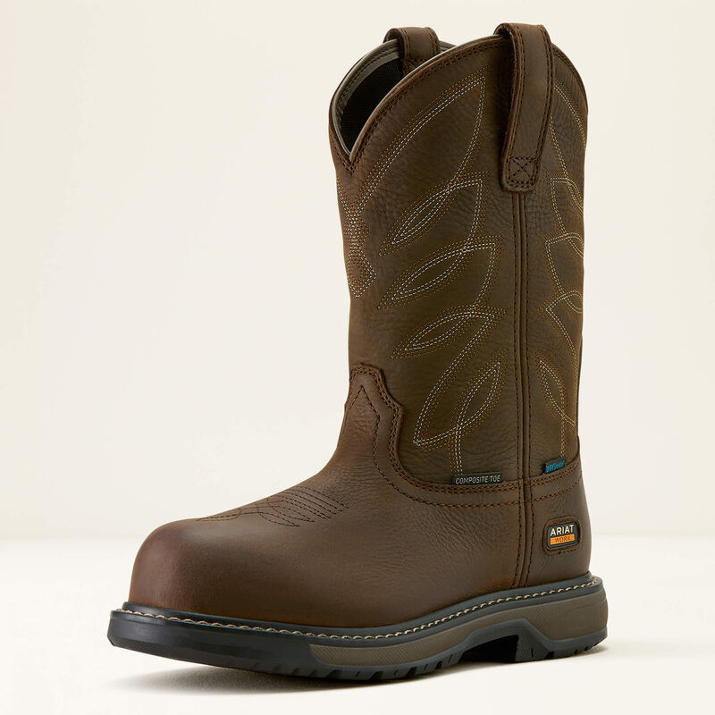 Ariat riveter pull on waterproof composite toe waterproof boots ladies