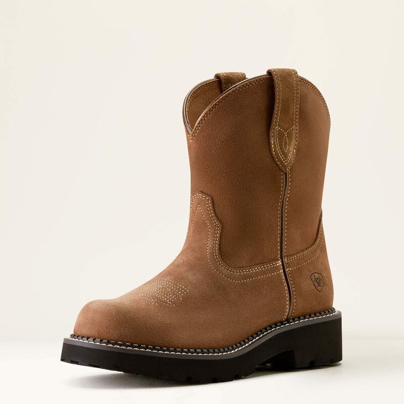 Ariat fatbaby slough western boot for ladies