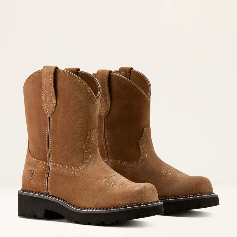 Ariat fatbaby slough western boot for ladies