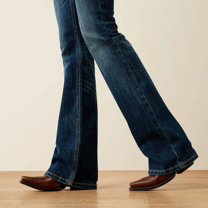 Ariat Mid Rise Fiona Boot Cut Jeans voor dames