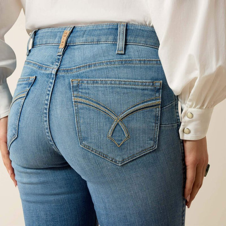 Ariat Lorena Boot Cut Jeans met hoge taille voor dames