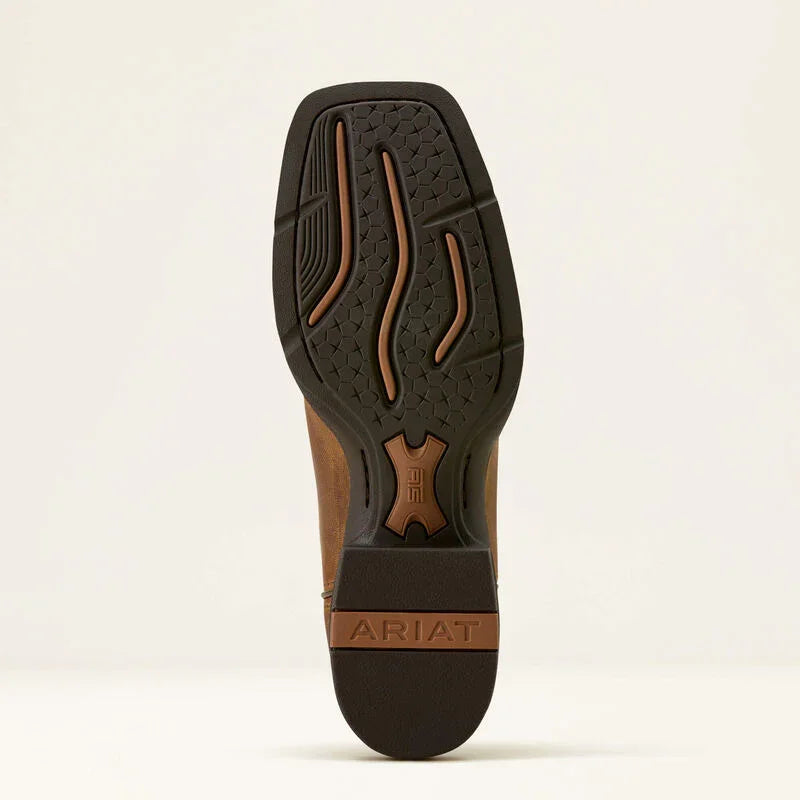 Ariat round up holly western wide square toe boot for ladies