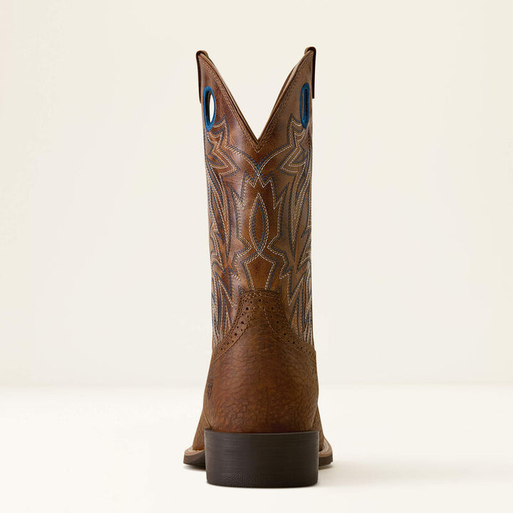 Ariat sport sidebet wide square toe boot für Herren