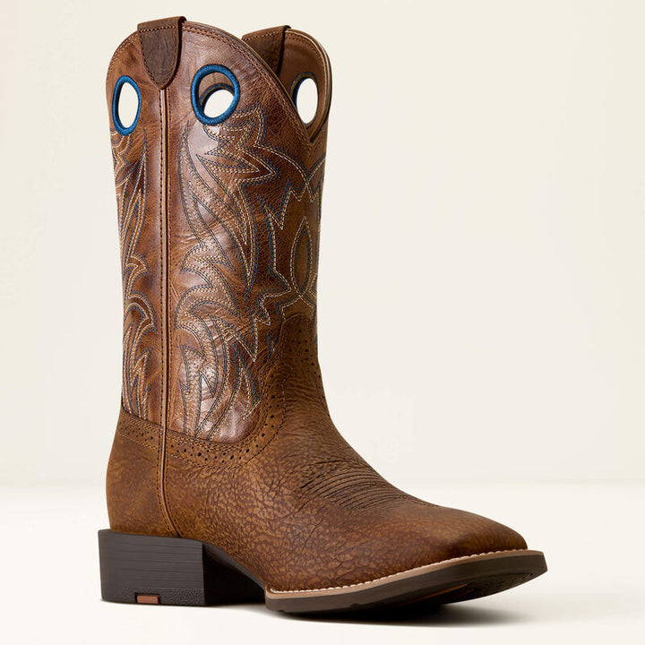 Ariat sport sidebet wide square toe boot für Herren