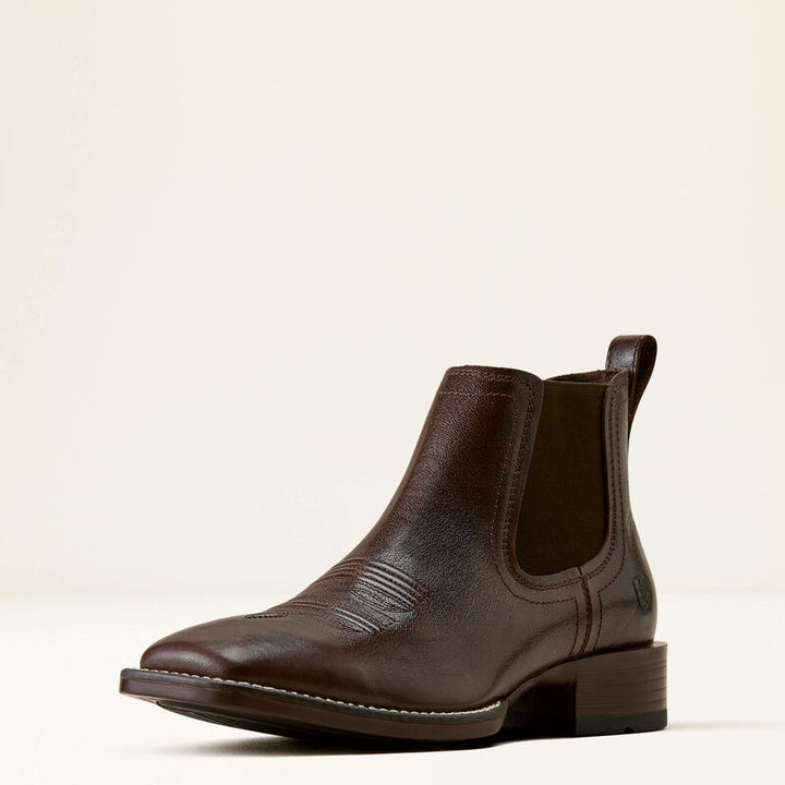 Ariat Booker Chelsea Westernstiefel mit breiter, eckiger Zehenpartie für Herren