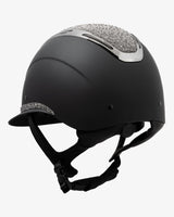 Equestro Women's Apocalypse helmet matte shell and rhinestones homologation EN 1384-2023 etw 02017