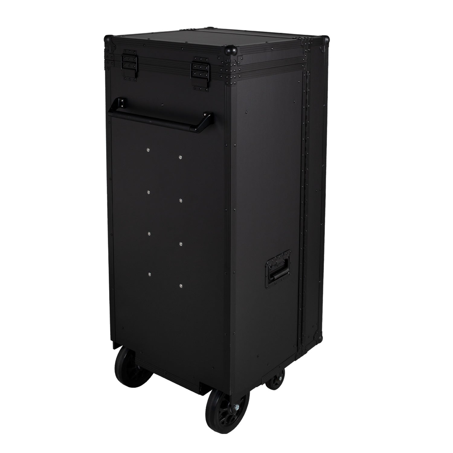Equestro black hardware saddle cabinet ETS 02101