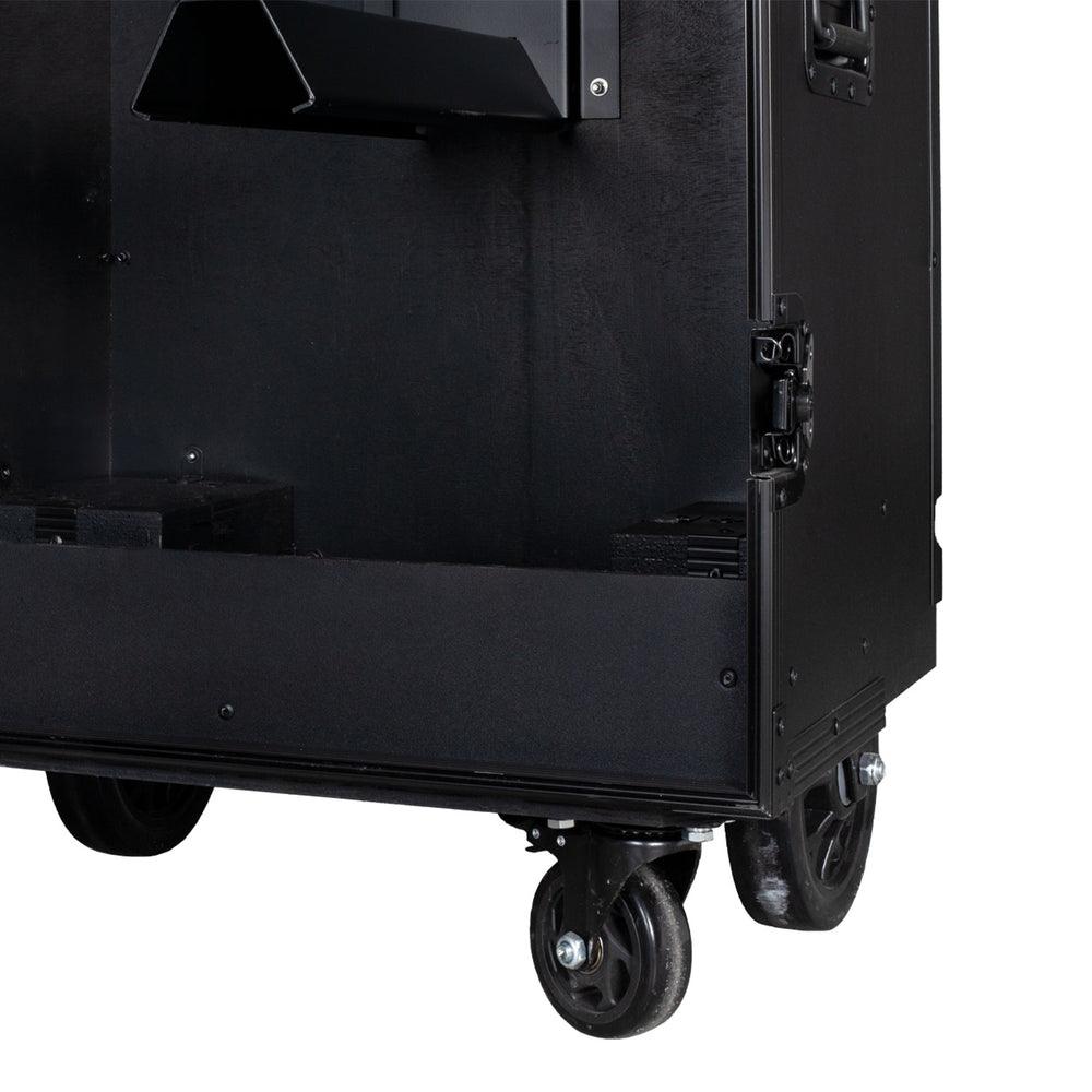 Equestro black hardware saddle cabinet ETS 02101