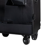 Equestro black hardware saddle cabinet ETS 02101