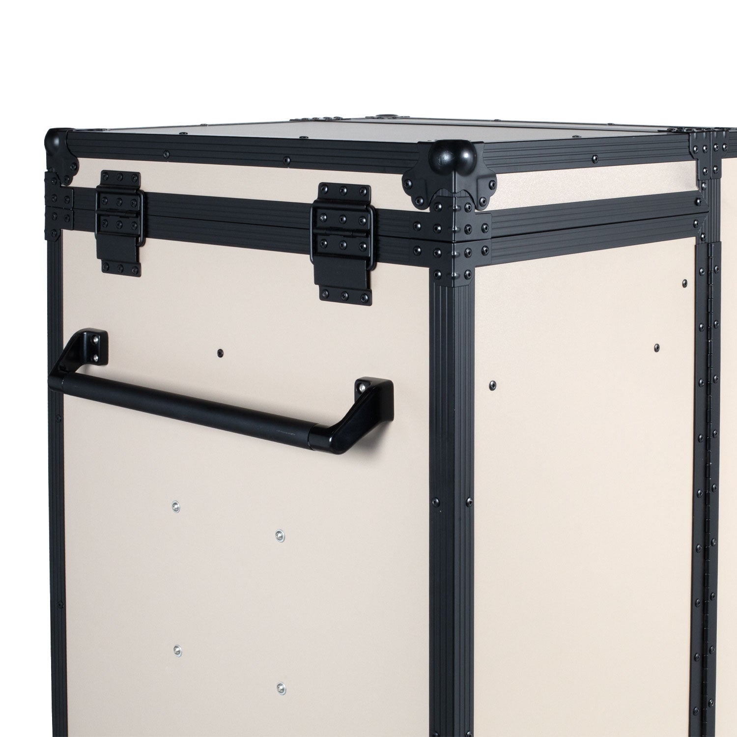 Equestro black hardware saddle cabinet ETS 02101
