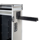 Equestro silver hardware saddle cabinet ETS 02102