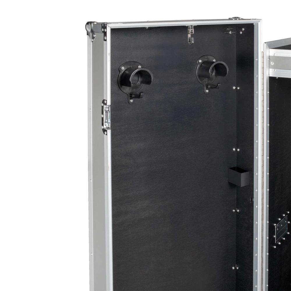 Equestro silver hardware saddle cabinet ETS 02102