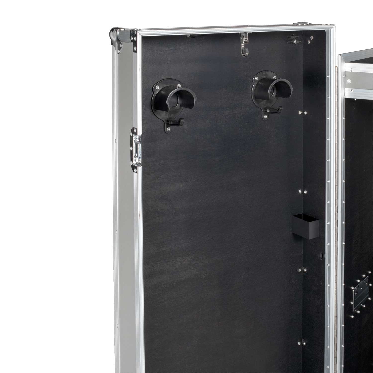 Equestro silver hardware saddle cabinet ETS 02102