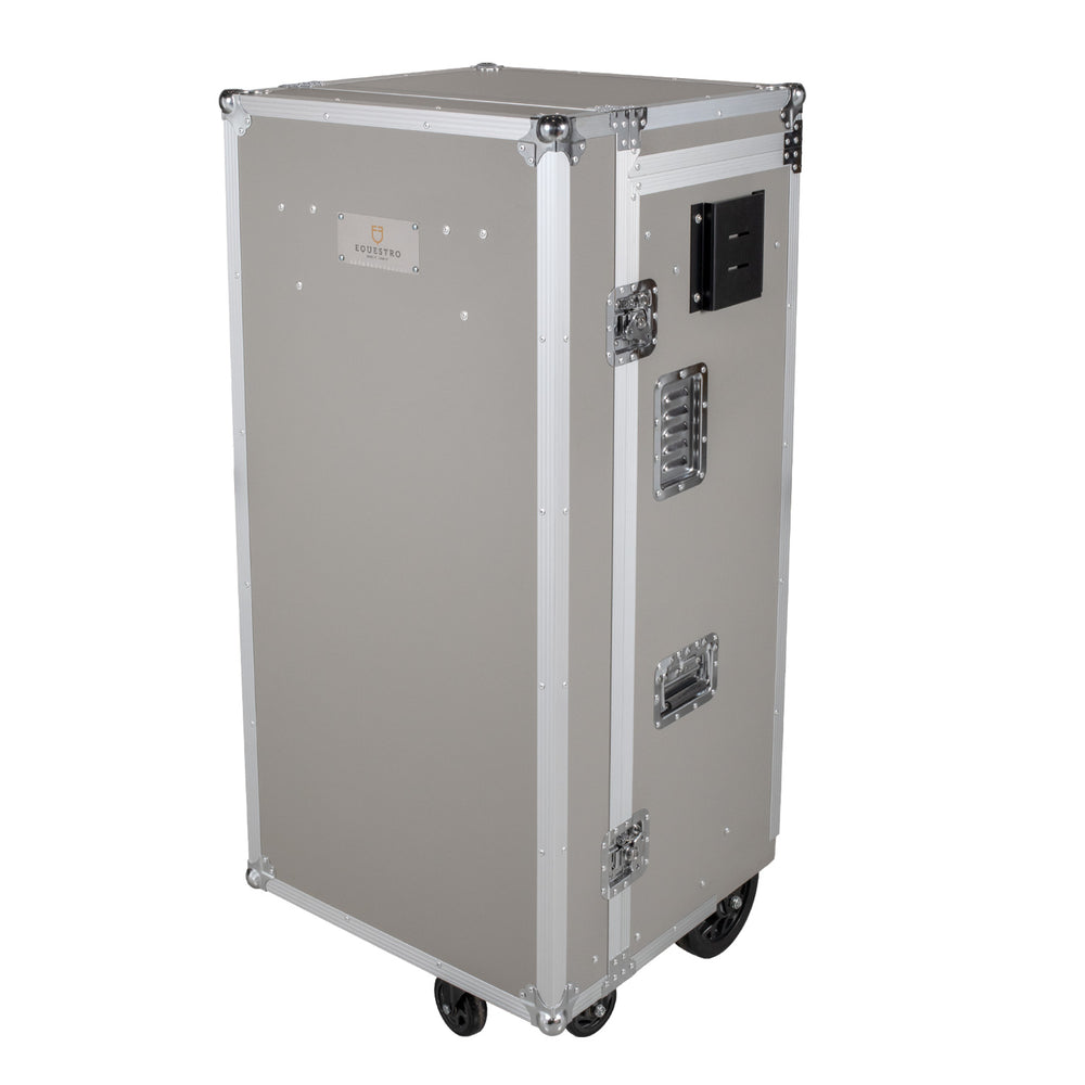 Equestro silver hardware saddle cabinet ETS 02102