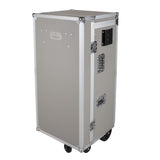 Equestro silver hardware saddle cabinet ETS 02102