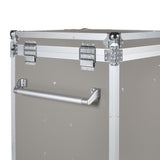 Equestro silver hardware saddle cabinet ETS 02102