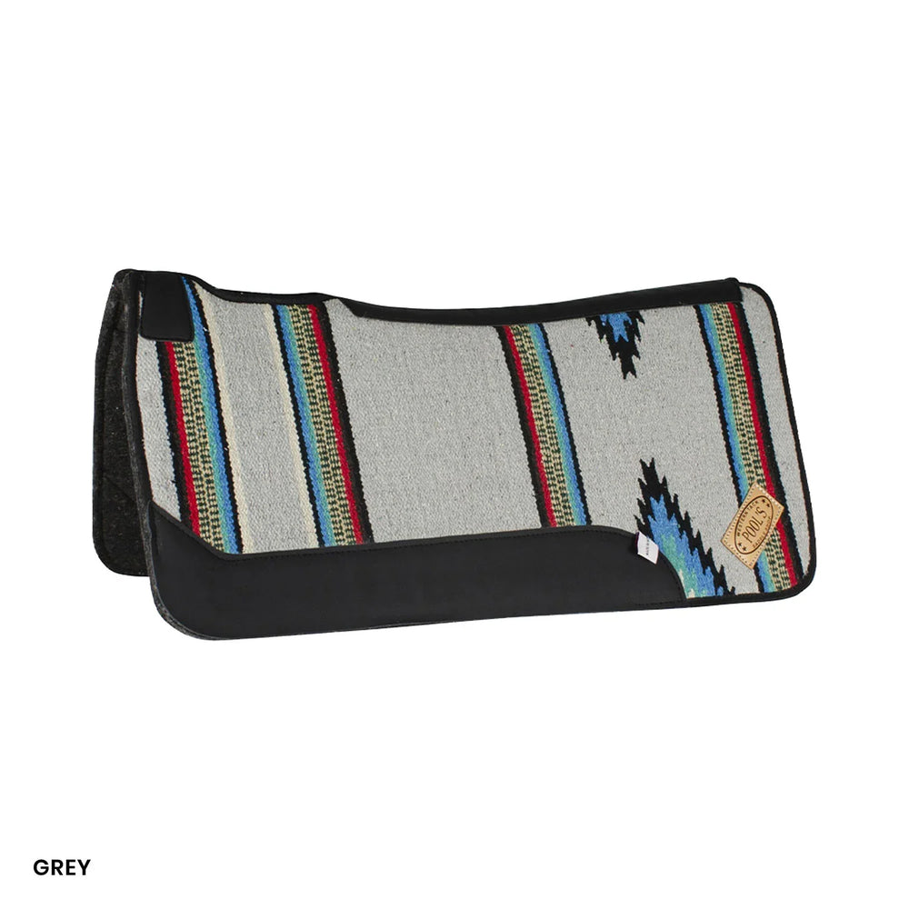 Tapis de selle Pool's Navayo, fond en feutre PL00800