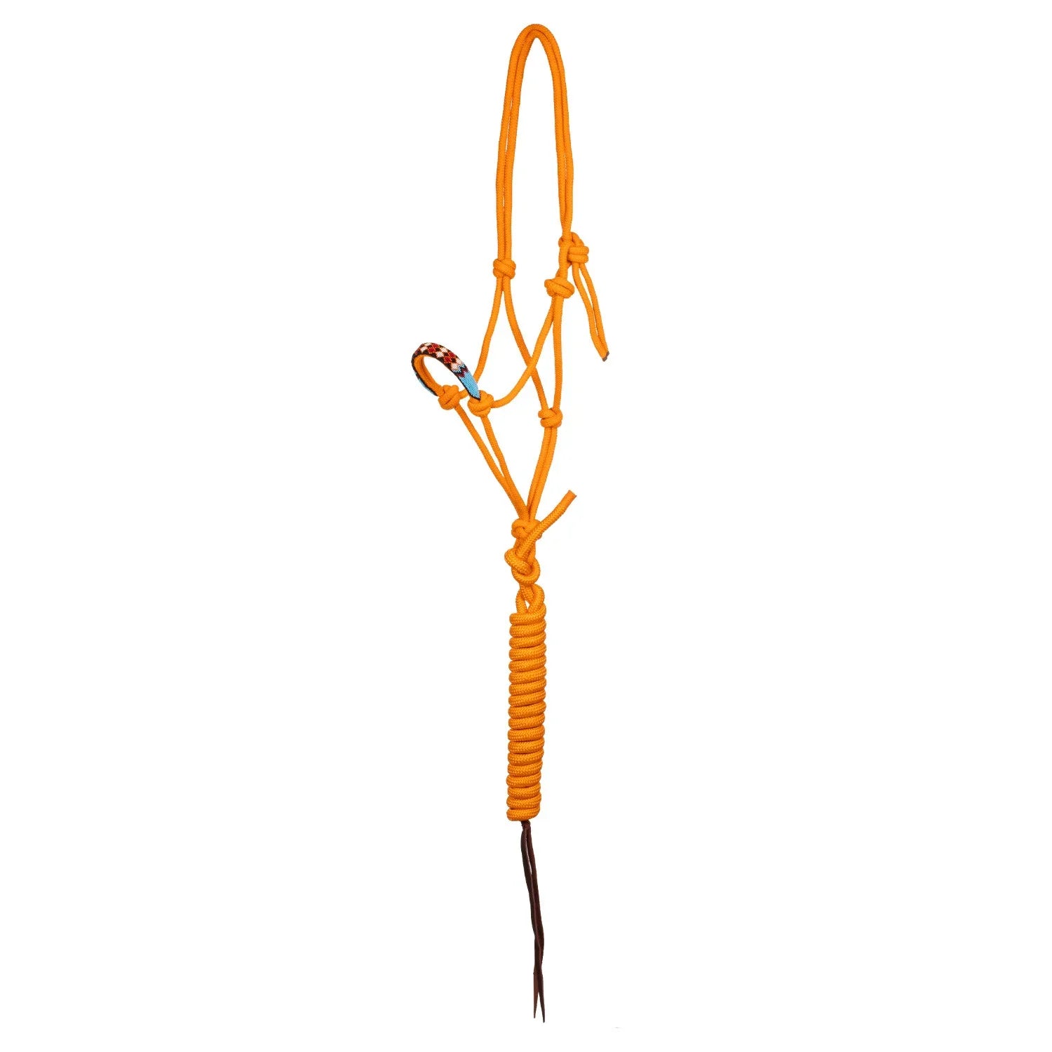 Licol en corde nouée Pool avec longe PLH03017