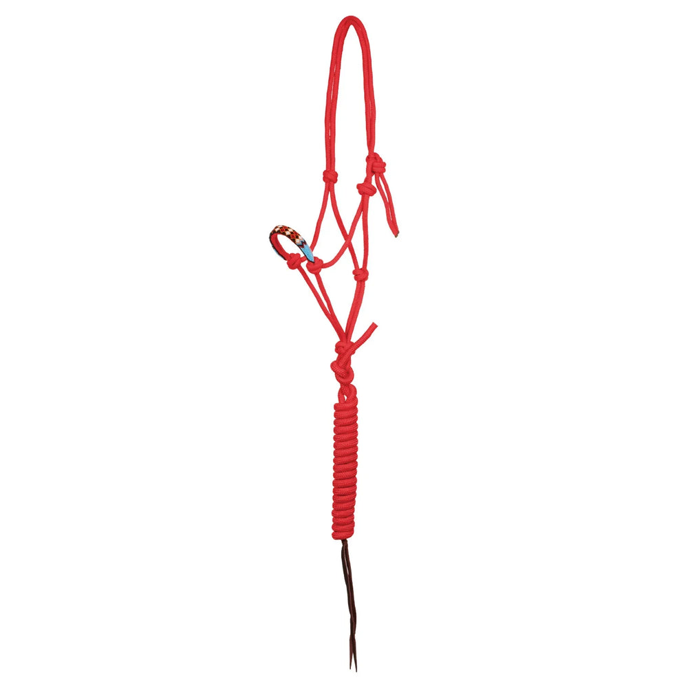 Licol en corde nouée Pool avec longe PLH03017