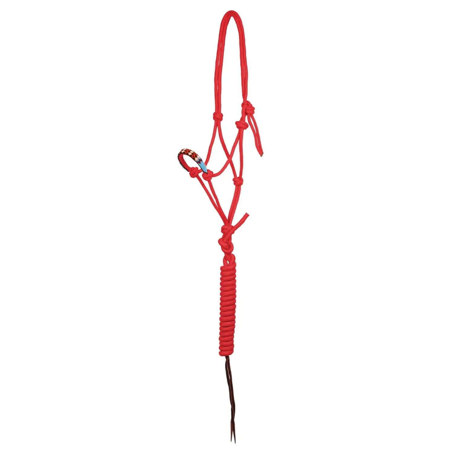 Licol en corde nouée Pool avec longe PLH03017