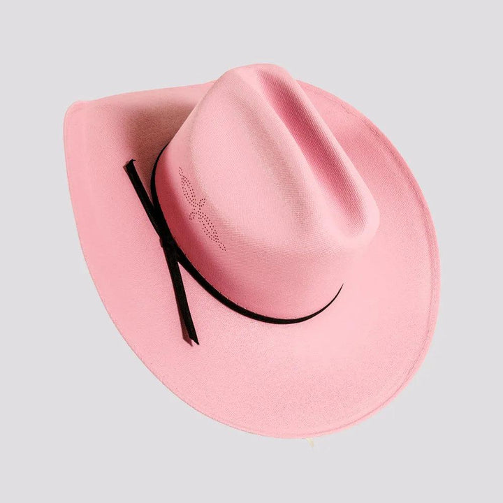 American hat makers Pioneer | Chapeau de cow-girl occidental en toile de coton pour femmes