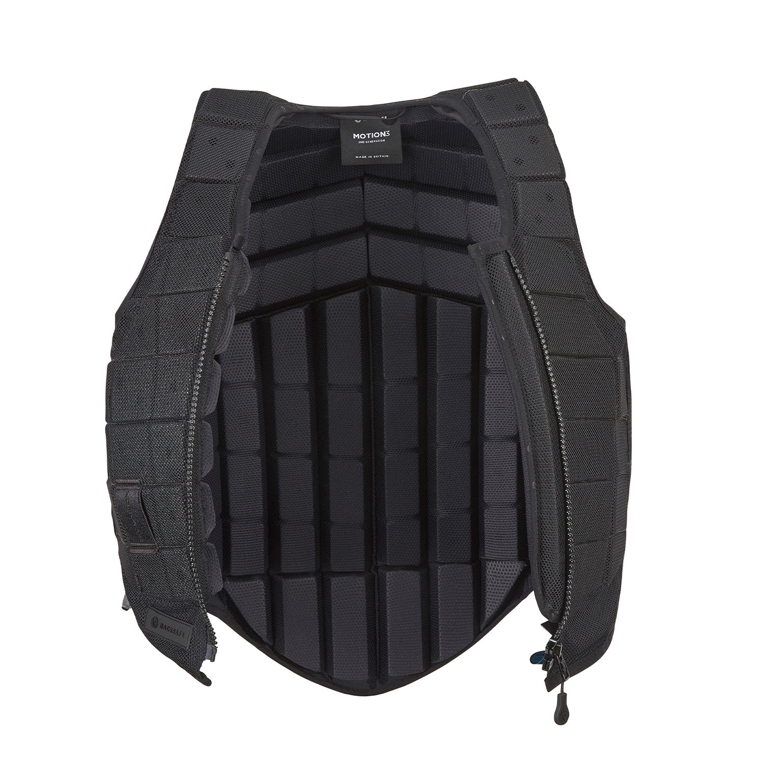 Racesafe Motion 3 black equestrian bodyprotector level 3