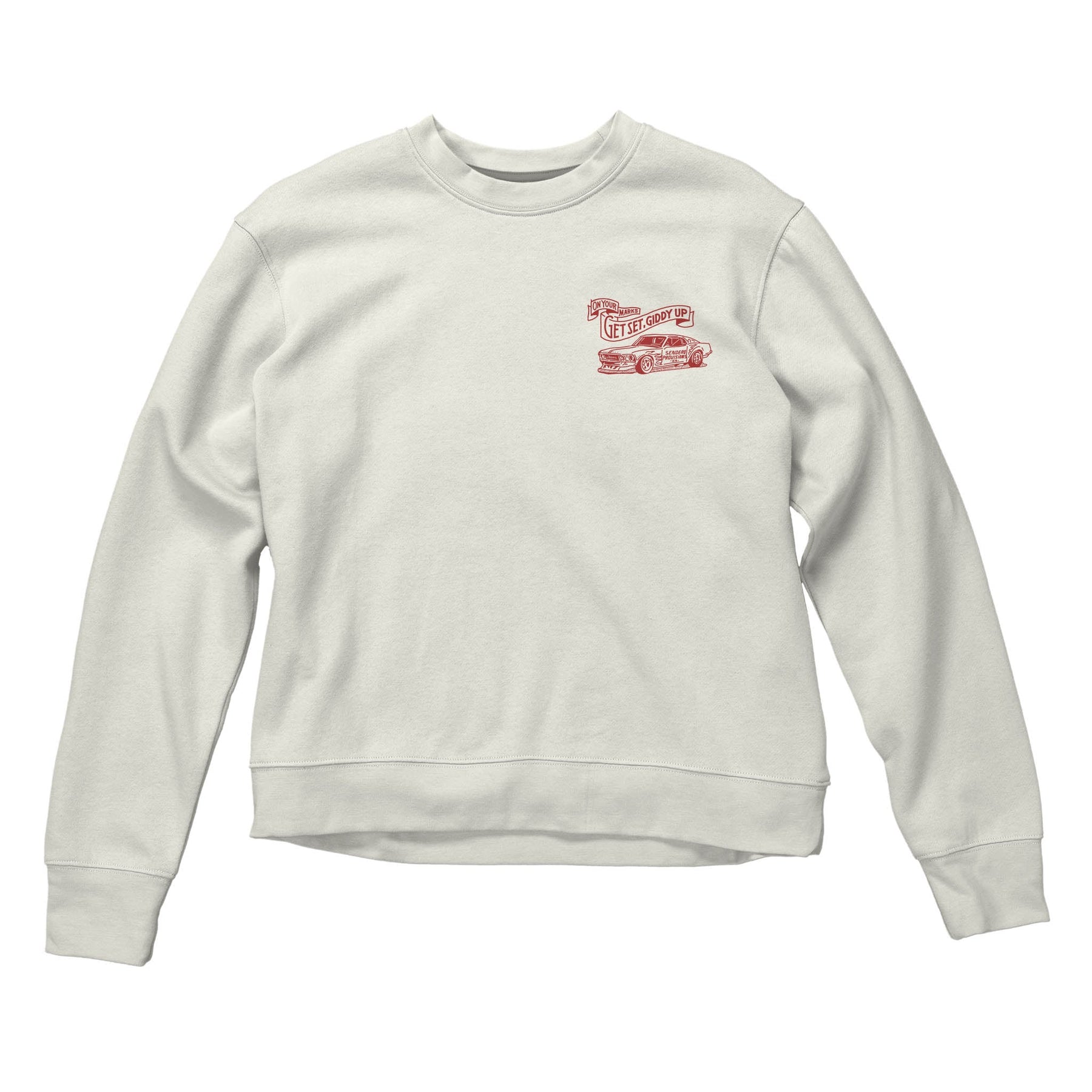 Sendero giddy up drop shoulder sweatshirt