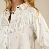 Sendero june fringe longe sleeve shirt