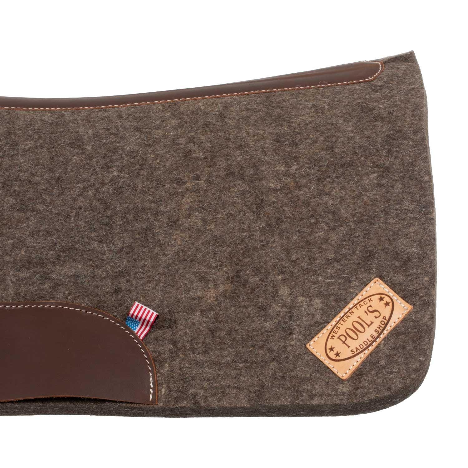 Tapis de selle en feutre Pool's SS00068