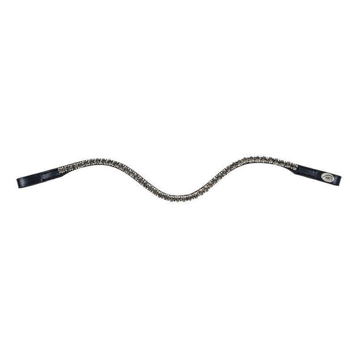 HFI V shape browband with strass - HorseworldEU