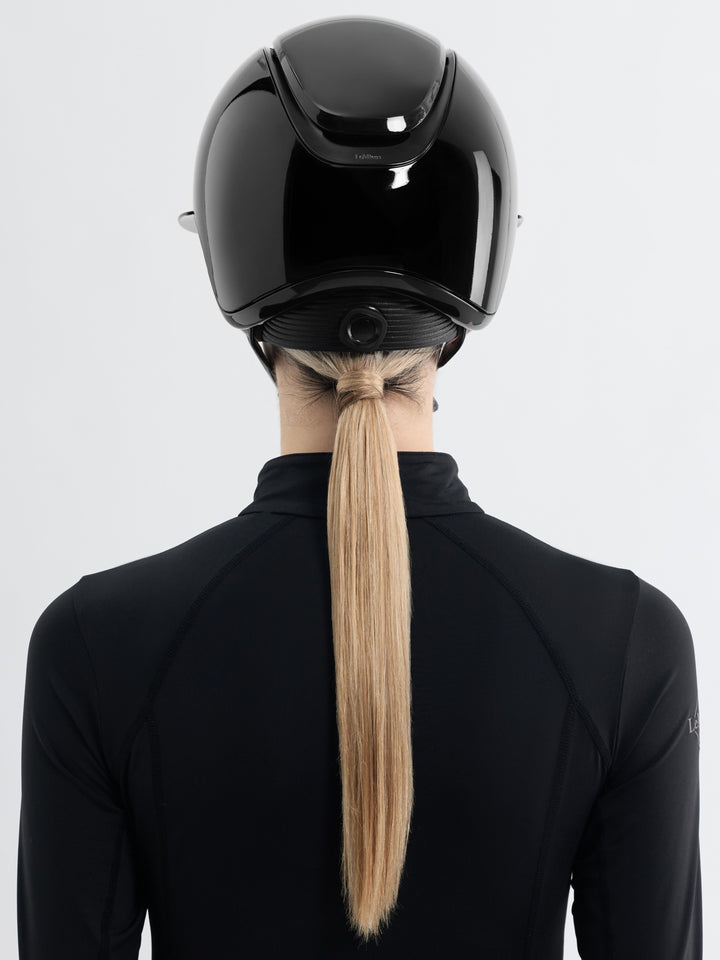 LeMieux Verv® Turnierhelm, Glanzschwarz